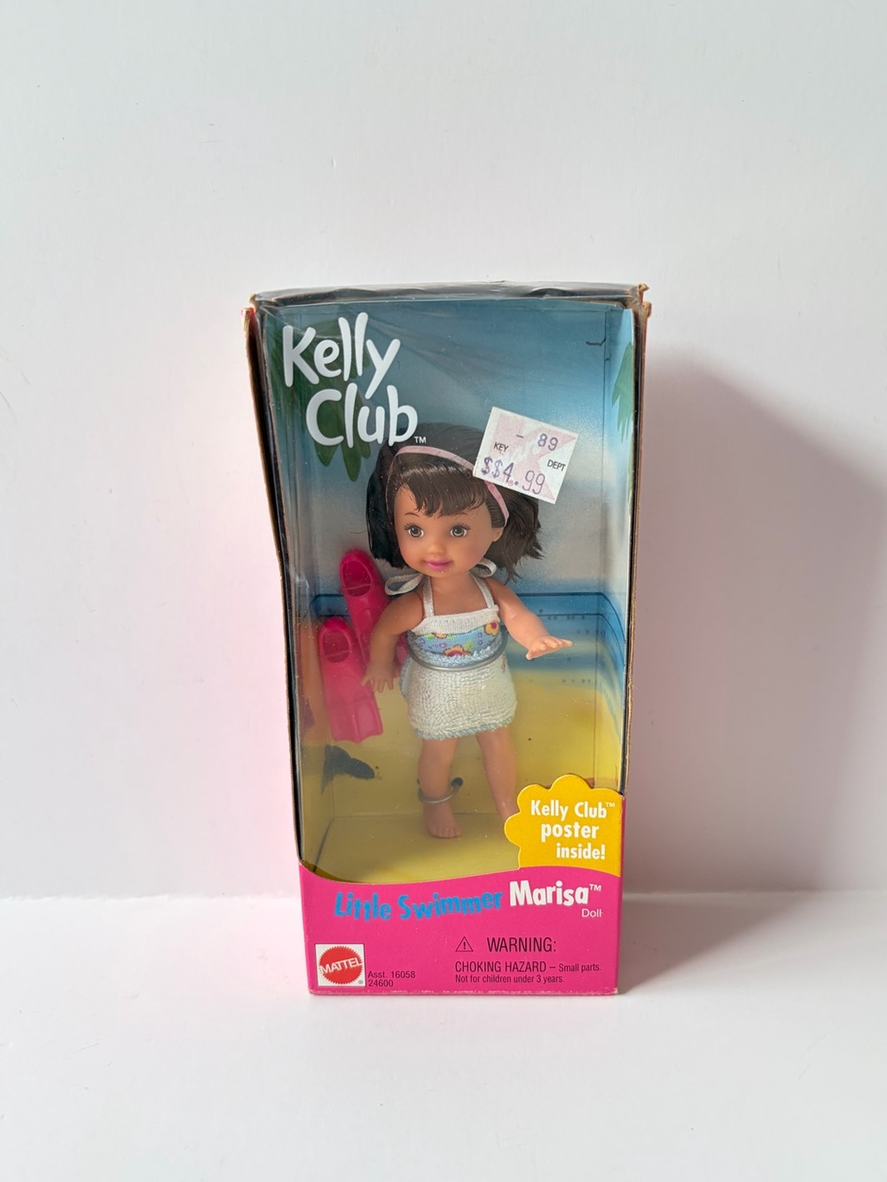 NIB Barbie Kelly Club Little Swimmer Marisa